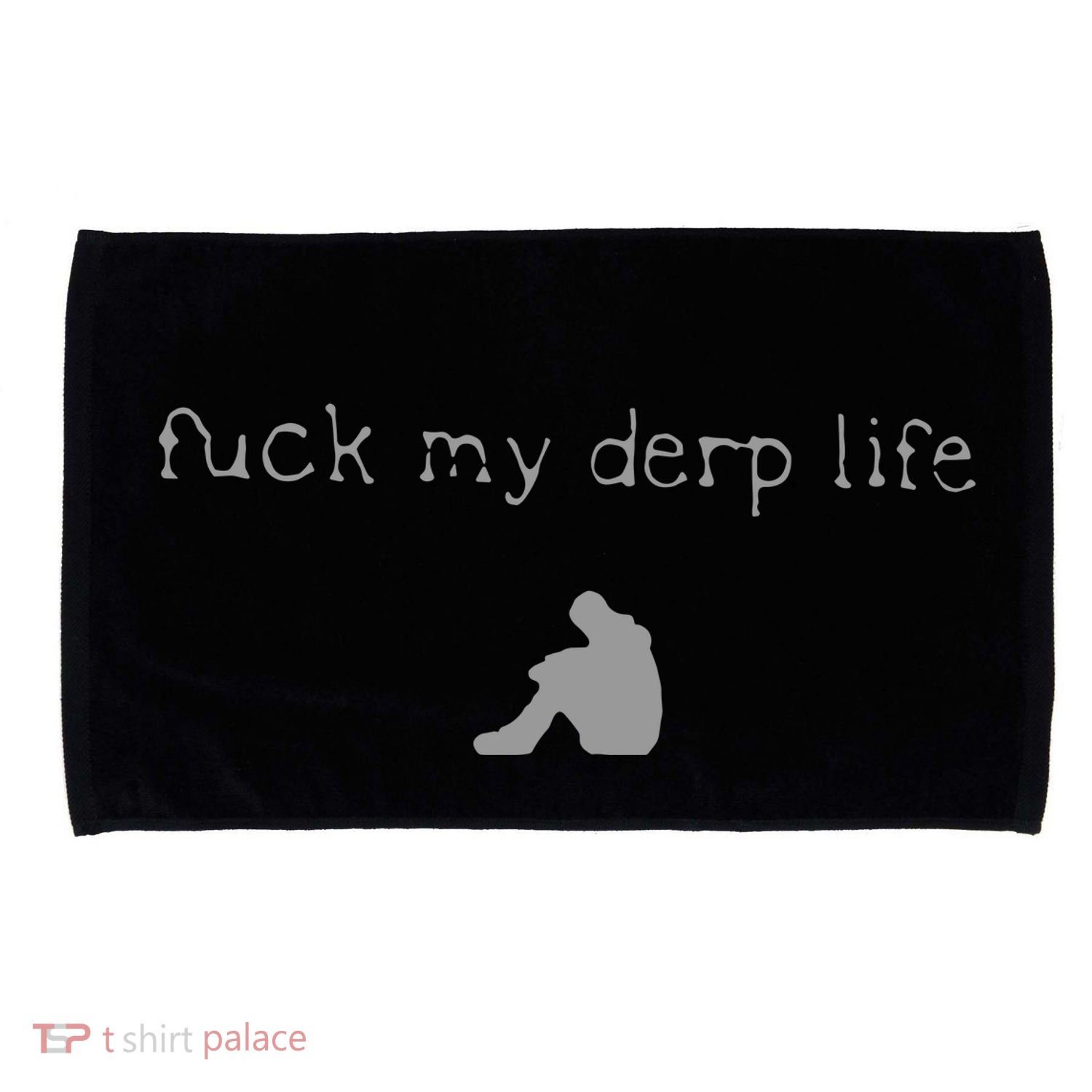 Wait Im Goated Fuck My Derp Life Microfiber Hand Towel