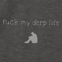 Wait Im Goated Fuck My Derp Life Vector Backpack