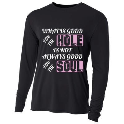 What Is Good For The Hole Is Not Always Good For The Soul Cooling Performance Long Sleeve Crew