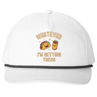 Whatever I'm Getting Tacos Snapback Five-Panel Rope Hat