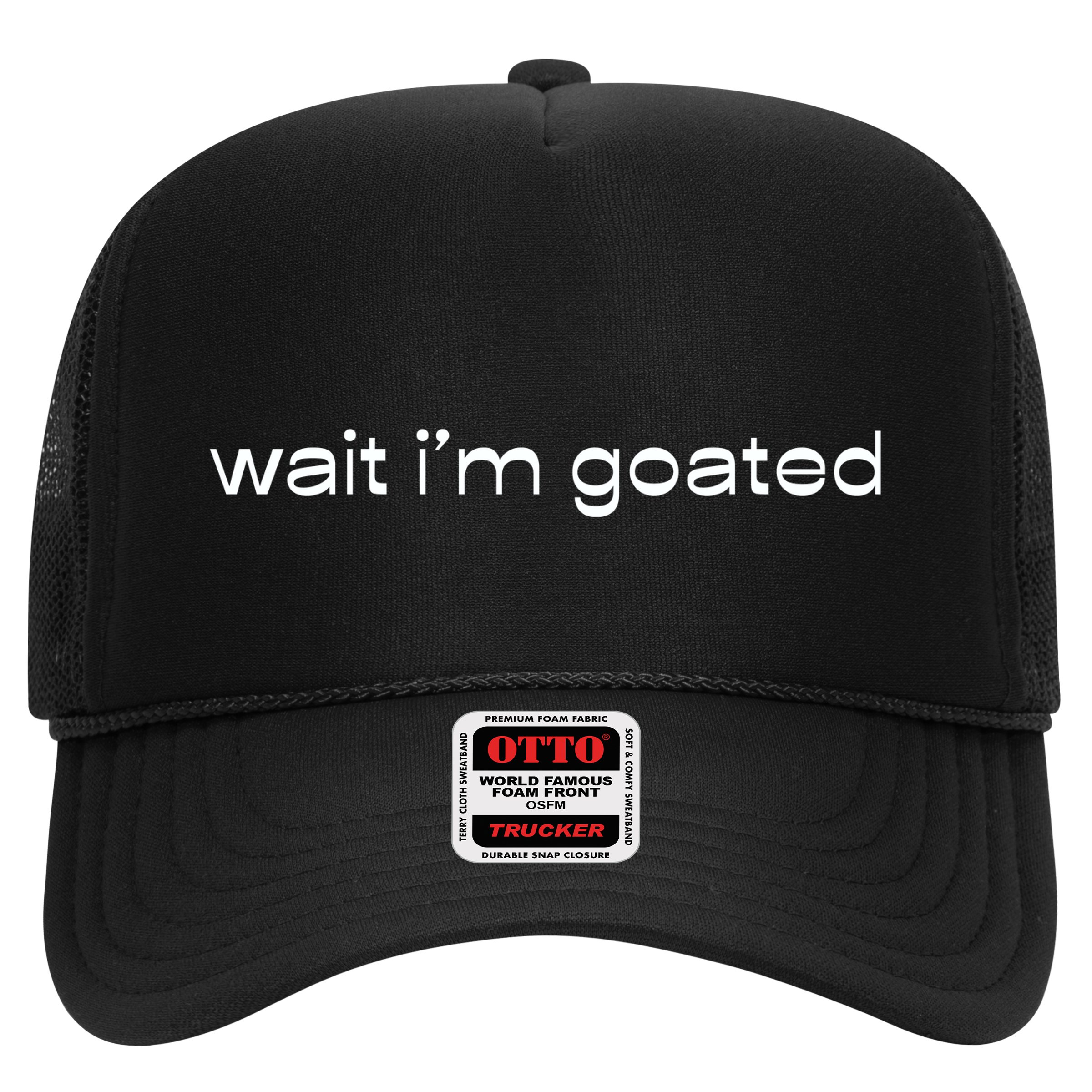 Wait IM Goated Funny Meme Hat