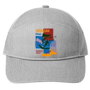 Wingfoil In Gruissan France 7-Panel Snapback Hat