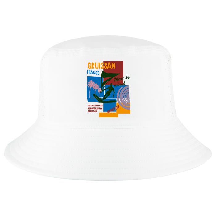 Wingfoil In Gruissan France Cool Comfort Performance Bucket Hat