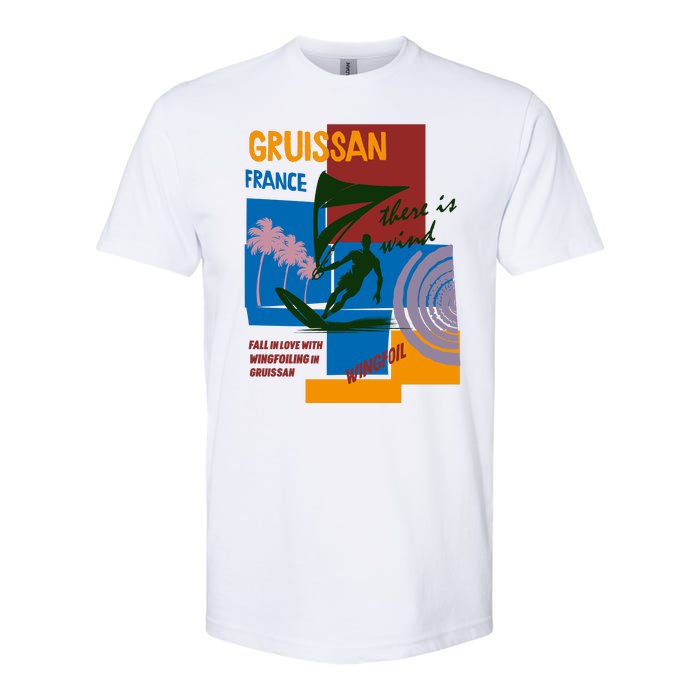 Wingfoil In Gruissan France Softstyle® CVC T-Shirt