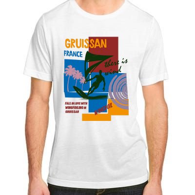 Wingfoil In Gruissan France Adult ChromaSoft Performance T-Shirt