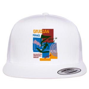 Wingfoil In Gruissan France Flat Bill Trucker Hat