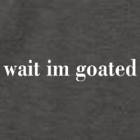 Wait Im Goated Funny Meme Vector Backpack