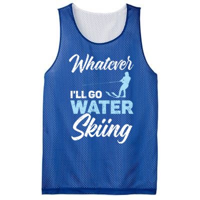 Whatever Ill Go Water Skiing Surface Water Sport Ski Gift Mesh Reversible Basketball Jersey Tank