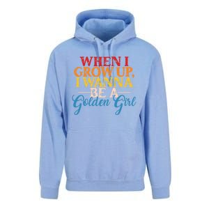 When I Grow Up I Wanna Be A Golden Gift Unisex Surf Hoodie