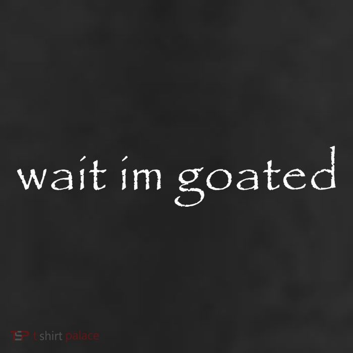 Wait Im Goated Funny 11oz C Handle Ceramic Mug