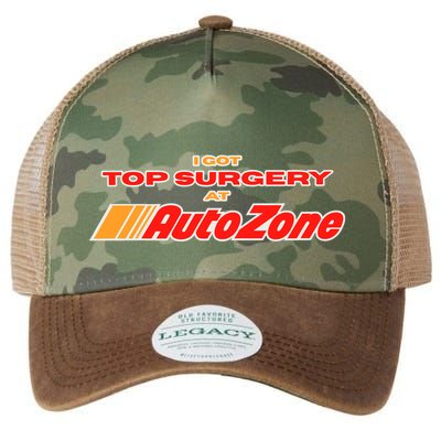Worstshirts I Got Top Surgery At Autozone Legacy Tie Dye Trucker Hat