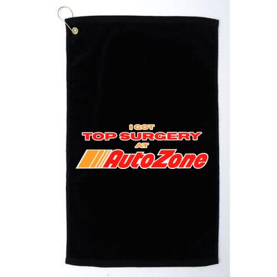 Worstshirts I Got Top Surgery At Autozone Golf Towel