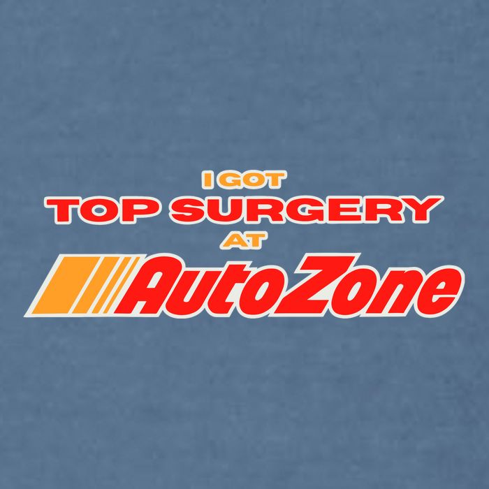 Worstshirts I Got Top Surgery At Autozone Garment-Dyed Sweatshirt