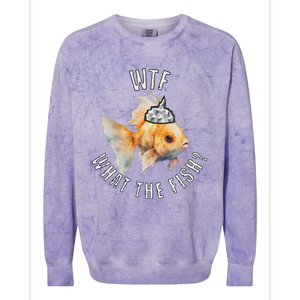 Why Is He Hecklefish Still Such A Humble Fish And Great Oo Colorblast Crewneck Sweatshirt