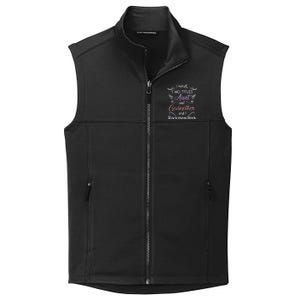 Womens I Have Two Titles Aunt & Godmother Mother's Day Gift Collective Smooth Fleece Vest