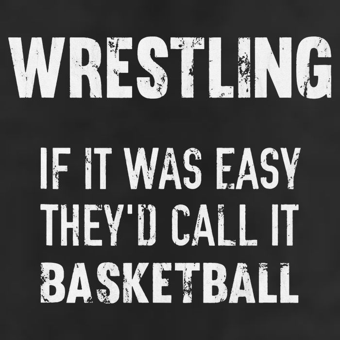Wrestling If It Was Easy They'd Call It Basketball  Beanie