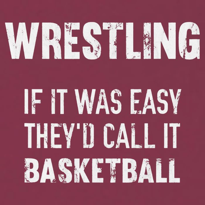 Wrestling If It Was Easy They'd Call It Basketball  16oz Travel Tumbler