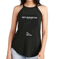 What If I Was Related To You? Women's Perfect Tri Rocker Tank