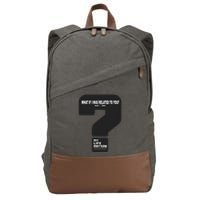 What If I Was Related To You? Cotton Canvas Backpack
