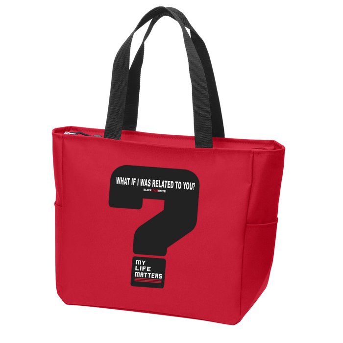 What If I Was Related To You? Zip Tote Bag