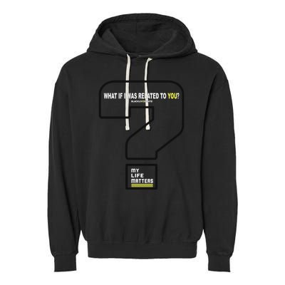 What If I Was Related To You? Garment-Dyed Fleece Hoodie