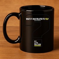 What If I Was Related To You? 11oz C Handle Ceramic Mug