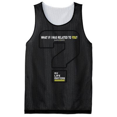 What If I Was Related To You? Mesh Reversible Basketball Jersey Tank