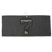 What If I Was Related To You? Large Microfiber Waffle Golf Towel