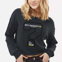 What If I Was Related To You? Cropped Pullover Crew