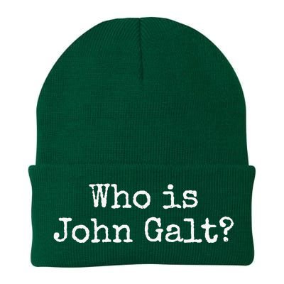 Who Is John Galt Knit Cap Winter Beanie