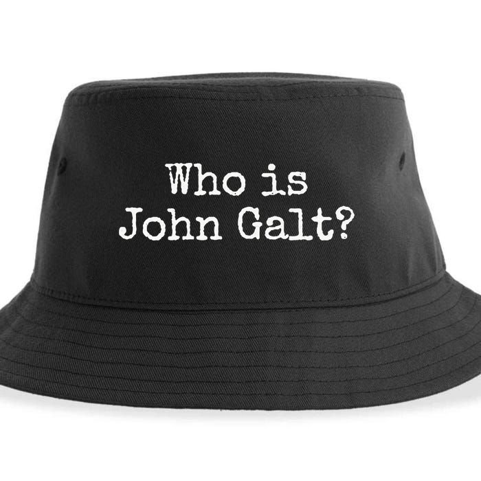 Who Is John Galt Sustainable Bucket Hat