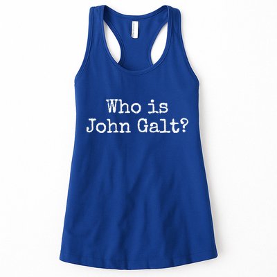 Who Is John Galt Womens Tank Top