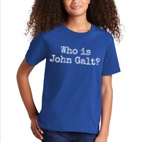 Who Is John Galt Kids T-Shirt