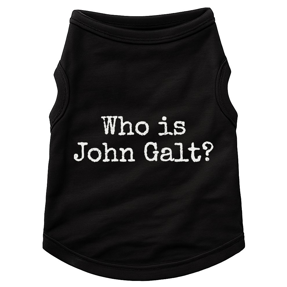 Who Is John Galt Doggie Tank