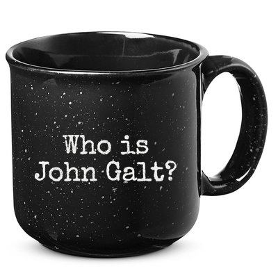 Who Is John Galt 15oz Campfire Ceramic Mug