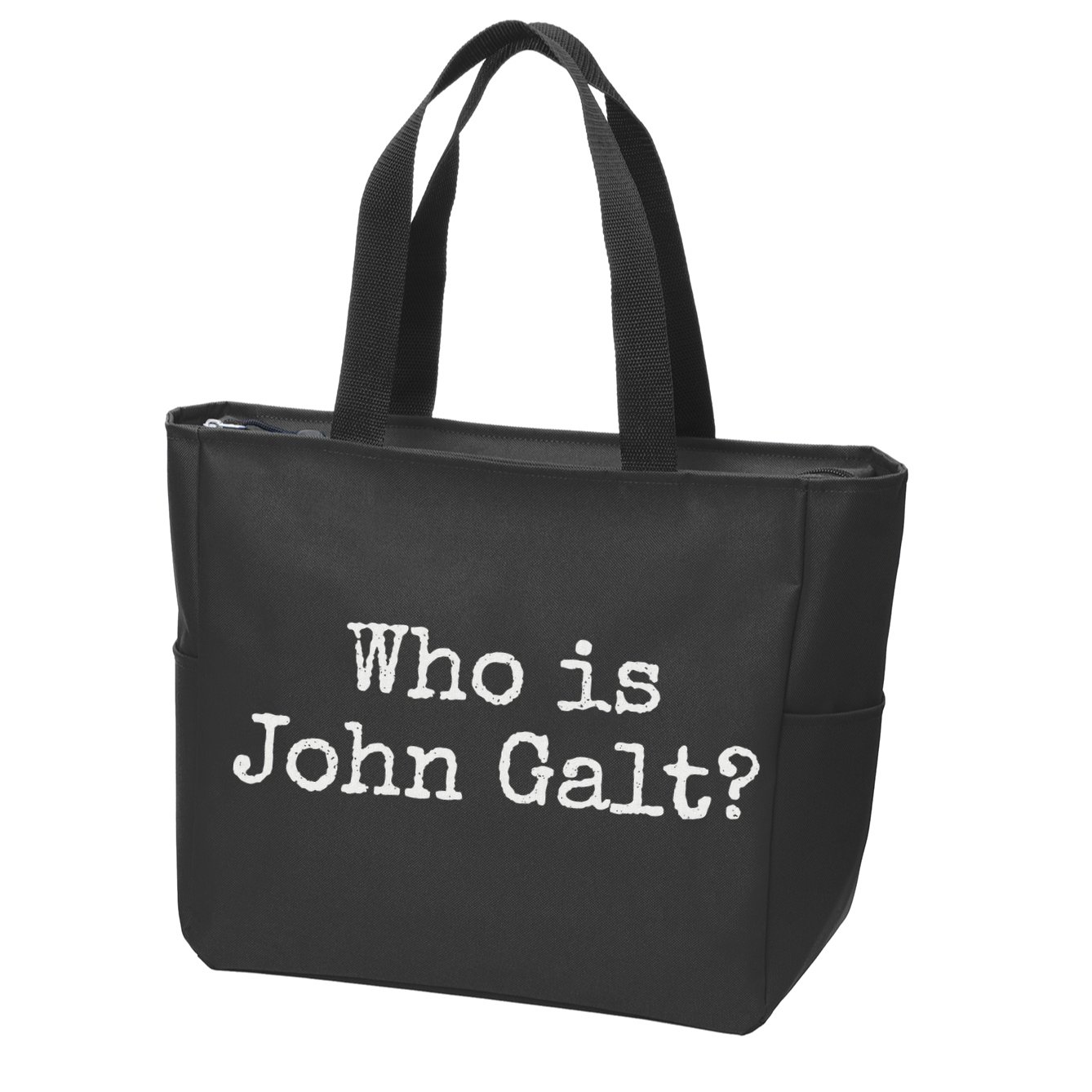 Who Is John Galt Zip Tote Bag
