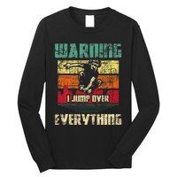 Warning I Jump Over Everything Parkour Enthusiast Long Sleeve Shirt