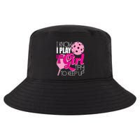 Womens I Know I Play Like A Try To Keep Up Paddleball Player Cool Comfort Performance Bucket Hat