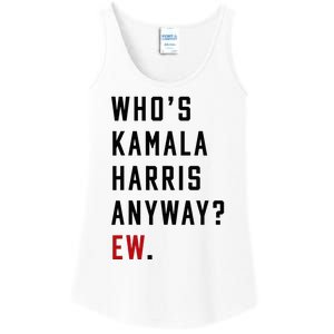 Who Is Kamala Harris Anyway Ladies Essential Tank