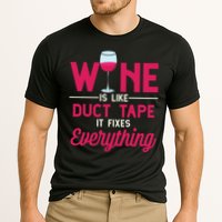Wine Is Like Duct Tape It Fixes Everything Funny Ing Funny Gift Performance Shirt