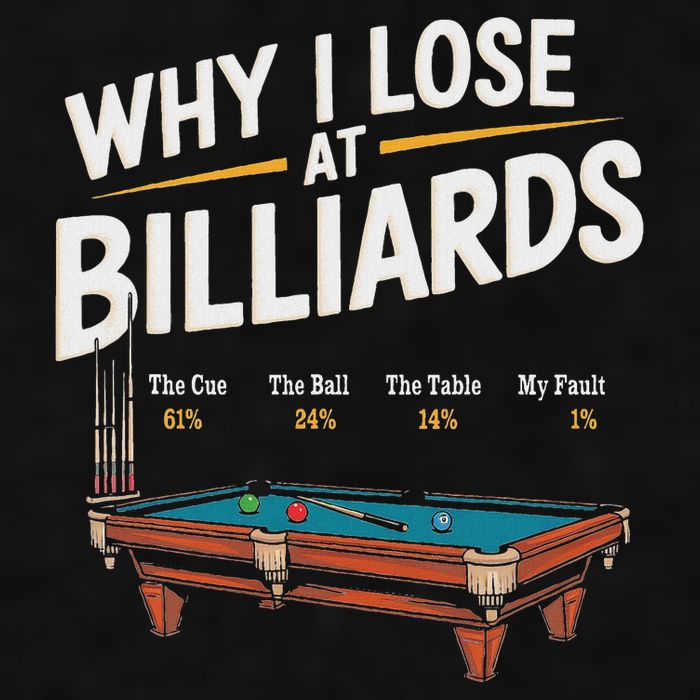 Why I Lose At Billiards Pool Player Billiard Snooker Ladies PosiCharge Tri-Blend Wicking Tank