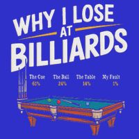 Why I Lose At Billiards Pool Player Billiard Snooker 16 in Basic Backpack