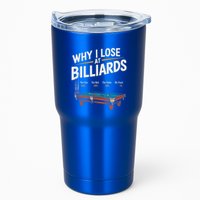 Why I Lose At Billiards Pool Player Billiard Snooker Tumbler