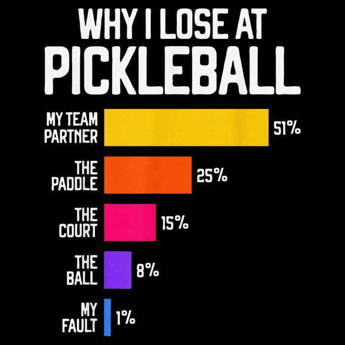 Why I Lose At Pickleball Humor Funny Pickleballers Cooling Performance Crew T-Shirt