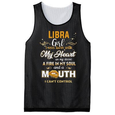 Wo I'm Libra September 23 October 22 Birthday Mesh Reversible Basketball Jersey Tank