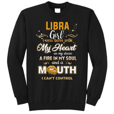 Wo I'm Libra September 23 October 22 Birthday Tall Sweatshirt