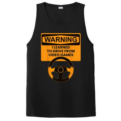 Warning I Learned To Drive From Video Games Sring Wheel PosiCharge Competitor Tank