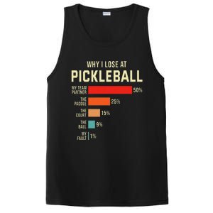 Why I Lose At Pickleball Player Funny Pickleballers PosiCharge Competitor Tank