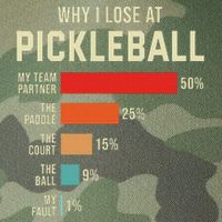 Why I Lose At Pickleball Player Funny Pickleballers Legacy Tie Dye Trucker Hat