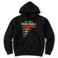 Why I Lose At Pickleball Player Funny Pickleballers Hoodie